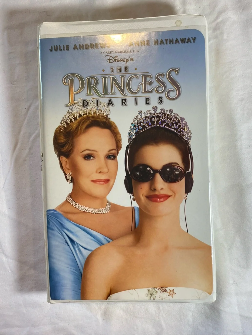 Disney The Princess Diaries VHS Cover - Anne Hathaway Julie Andrews